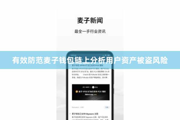 有效防范麦子钱包链上分析用户资产被盗风险